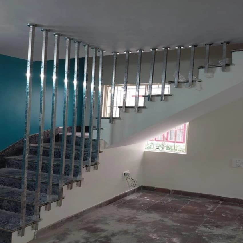 Stairs Stainless Steel Staircase Safety Railing, For Home