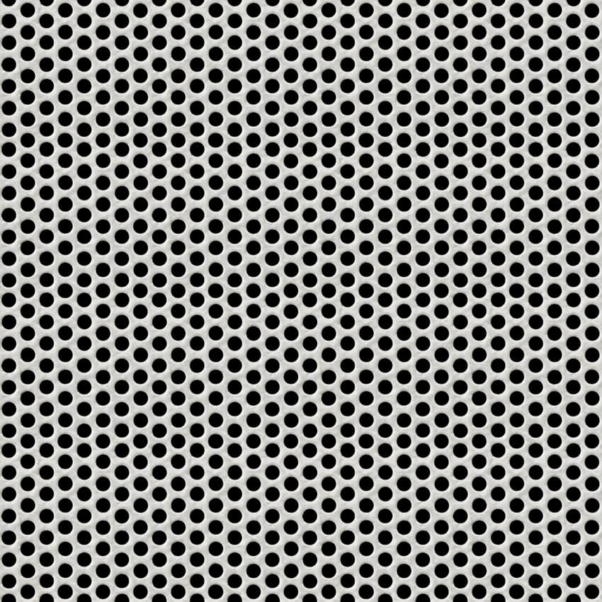 Cold Rolled Round Industrial Perforated Sheet