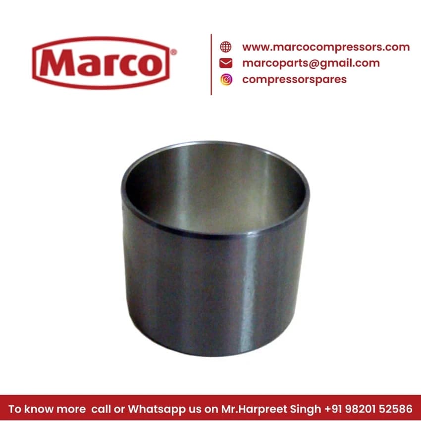 Hollow MS YORK Cylinder Liner, Bushing, Suction & Discharge Valve Set and Gasket