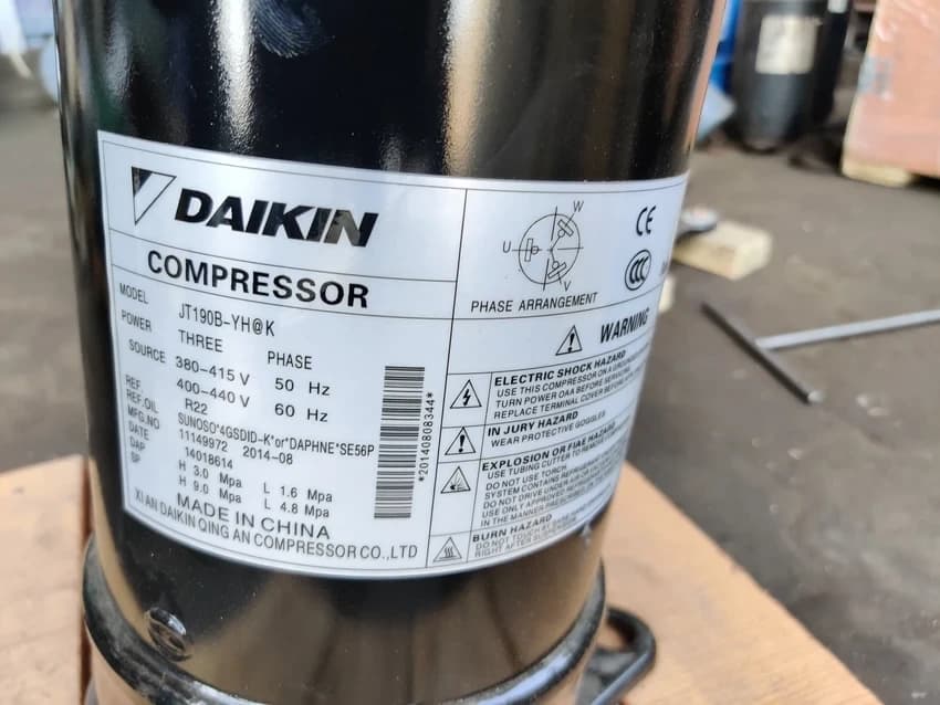 Daikin Refrigeration Compressors JT 190