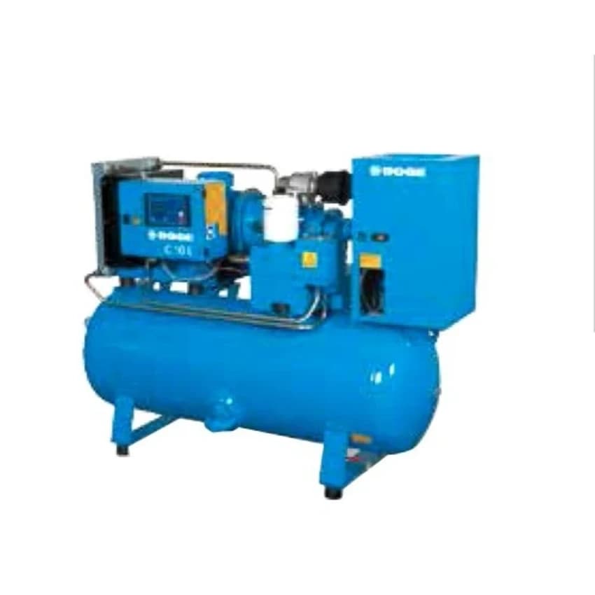 Mild Steel Industrial Air Compressor, Voltage: 220-420v