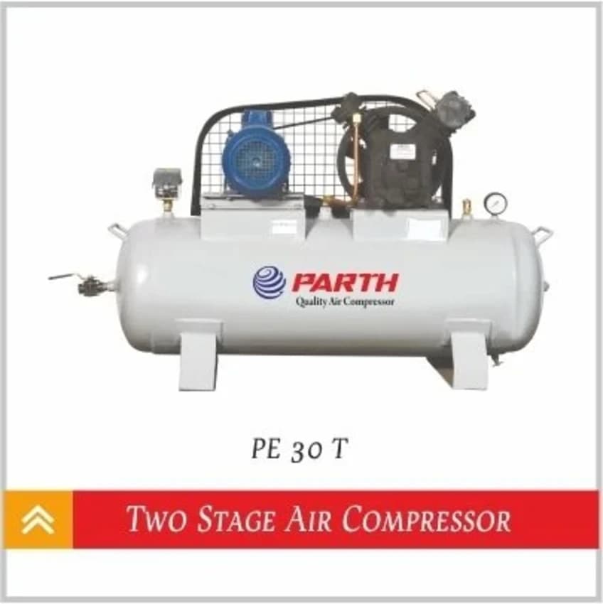 2 HP Parth Air Compressor, Usage/Application: Pneumatic Machinery