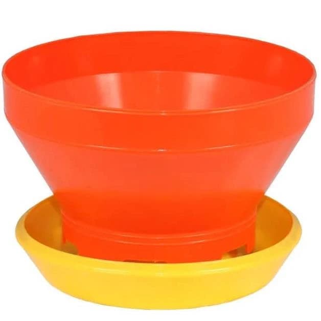 Poultry Farm Turbo Chick Feeder, Capacity 4 Kg