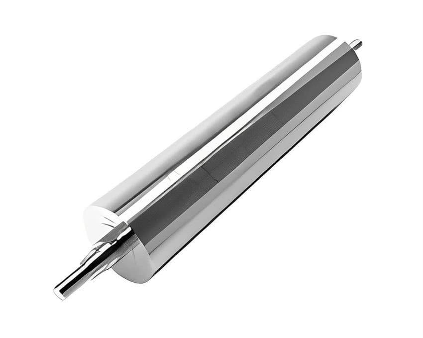 Capacity: 10000 lbs Wetting With Rubber Hard Chrome Plated Roller, For Printing Industry