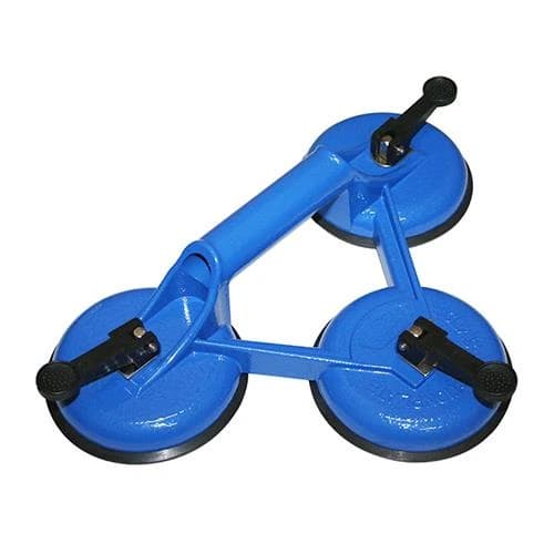 Blue Plastic Triple Suction Cup
