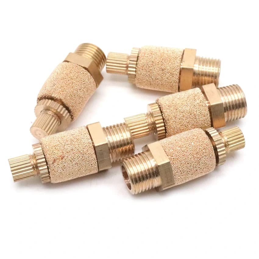 Pneumatic Brass Silencers