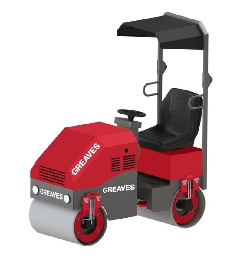 Ride On Vibratory Roller