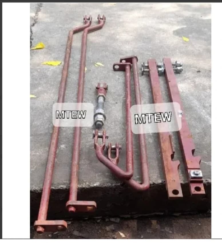 Red IRON Clamp Point Locking, For RAILWAY TRACK