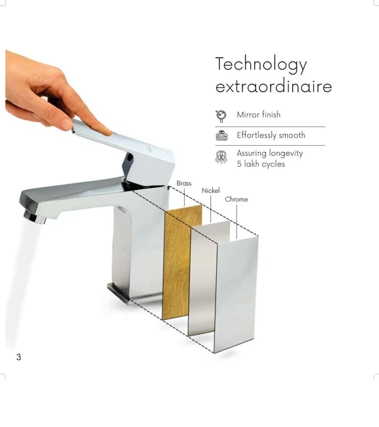 Silver Allied water taps, For Bathroom Fitting