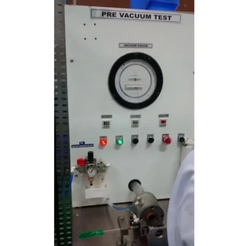 Pre Vacuum Test Machine