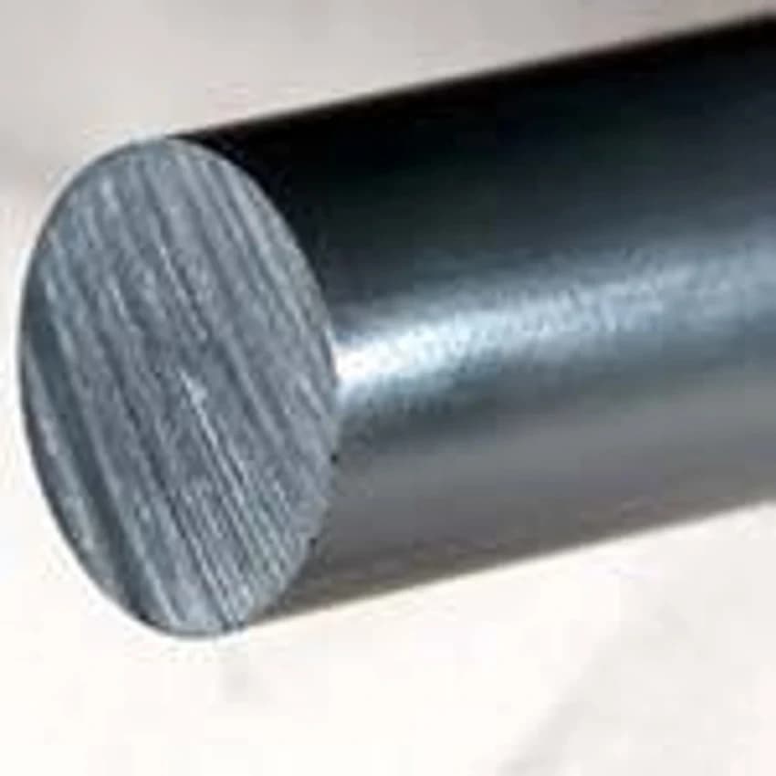 White PVC Plastic Rods, 100 mm