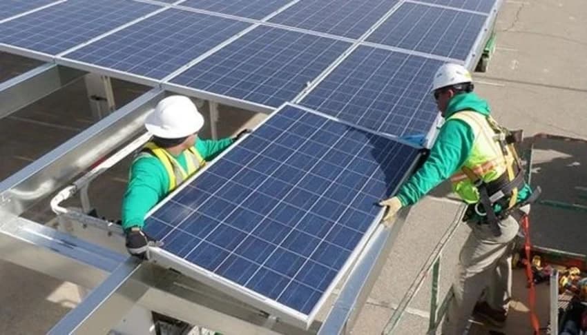 Grid Tie Roof Top Solar Power Plant Installation Services, For Industrial
