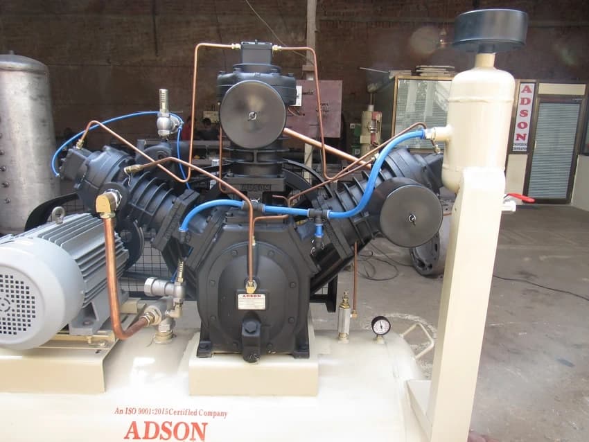 Adson , 3 HP - 500 HP , Oil Free Compressor , 7 bar - 200 bar