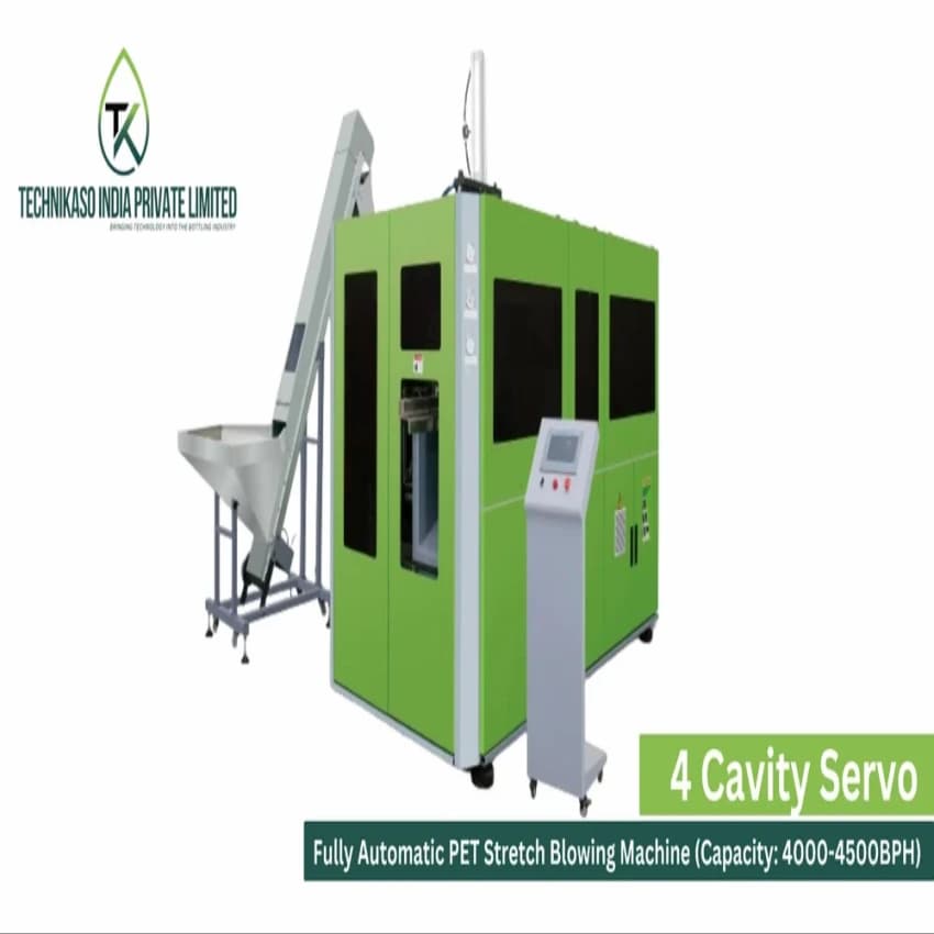 PET Fully Automatic Automatic Bottle Blowing Machine, Capacity: 3800-4200BPH