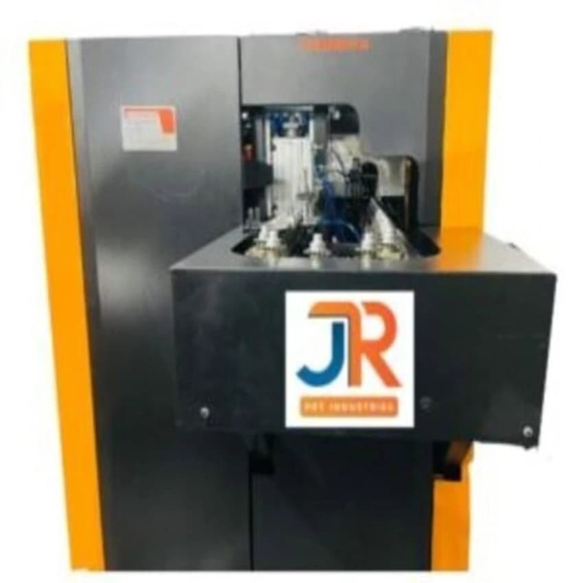 Fully Automatic 2 Cavity Handfeed Pet Blowing Machine, Upto 1 Ltre, Production Capacity (Bottles/Hr): 2000-2200bph