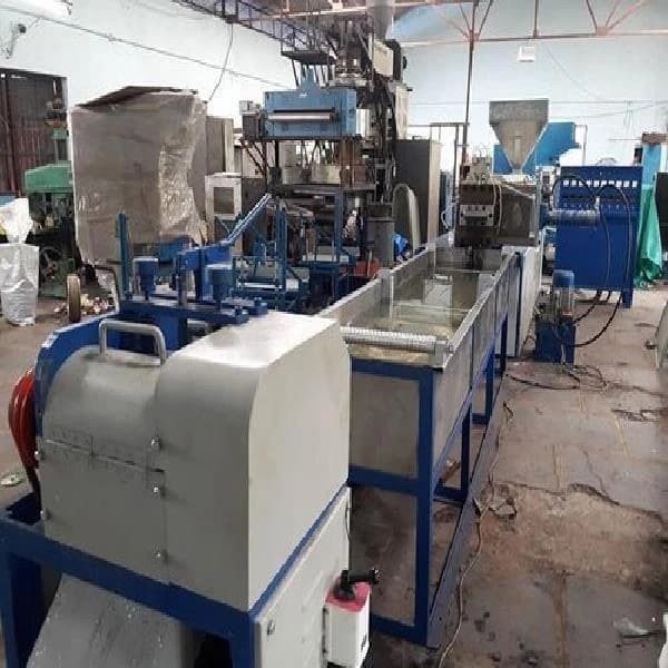 Plastic Recycling Machine with Strand Palletizer
