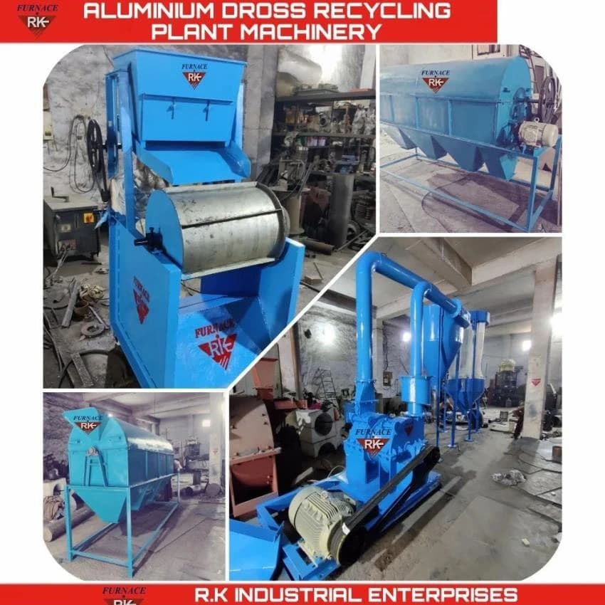 Aluminium Dross Recycling Plant Machinery Manufacturer, Automation Grade: Semi Automatic