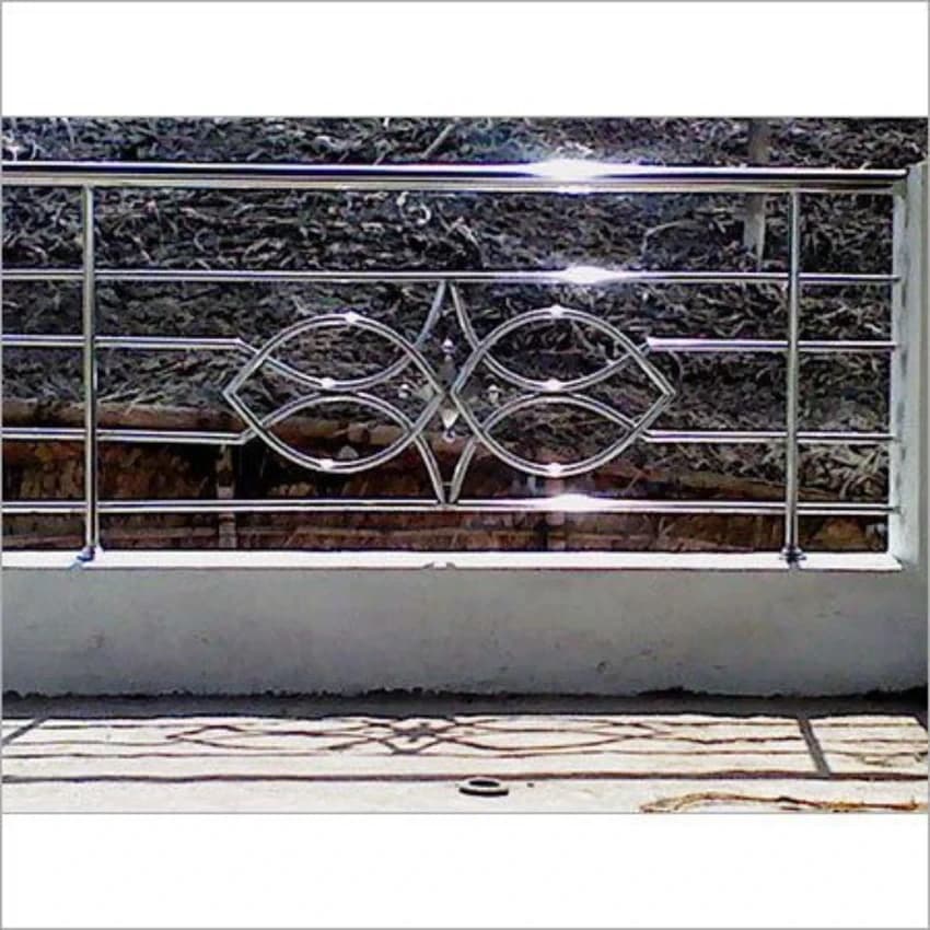 Simple Stainless Steel Balcony Grills, For Home