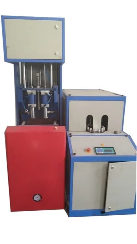 Semi Automatic PET Bottle Blowing Machine, 1 Litre