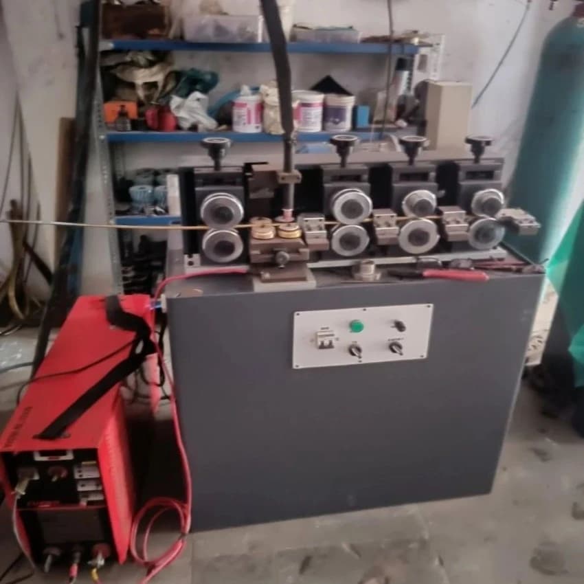 Mild Steel Electric Gold Hollow pipe making machine, For Industrial