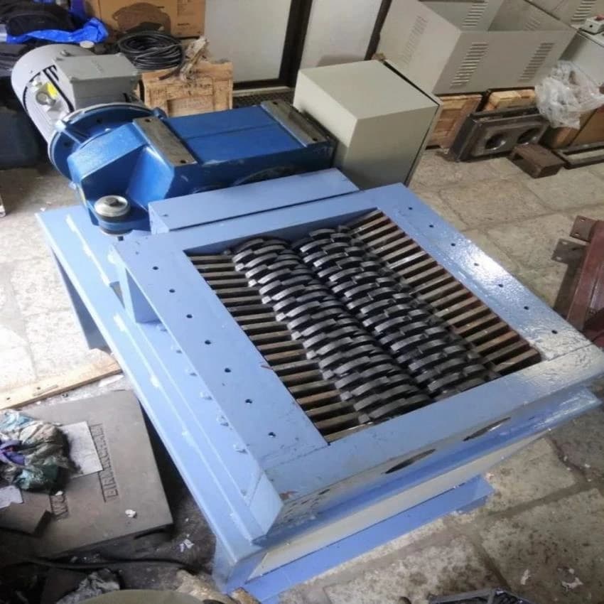 Automatic Graded Metal Plastic Shredder Machine, 75KW