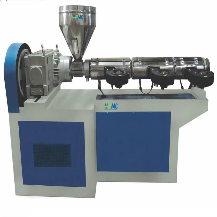 Semi-Automatic LLDPE Pipe Single Screw Extruder