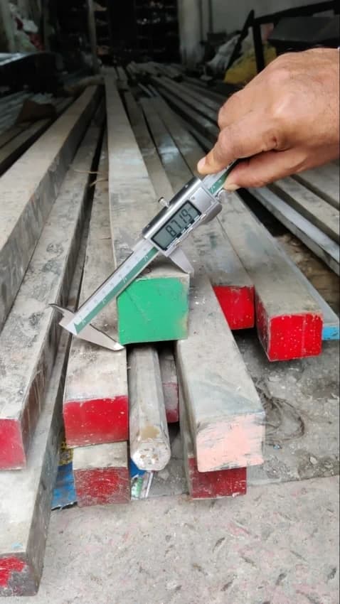 Rectangular SS Forged Rods, For Industrial, 6 meter