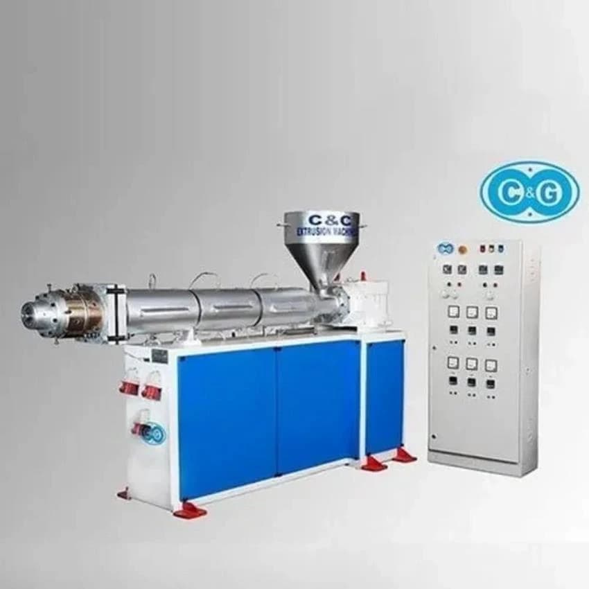 Automatic Plastic Pipe Making Machine, Capacity: 100-150