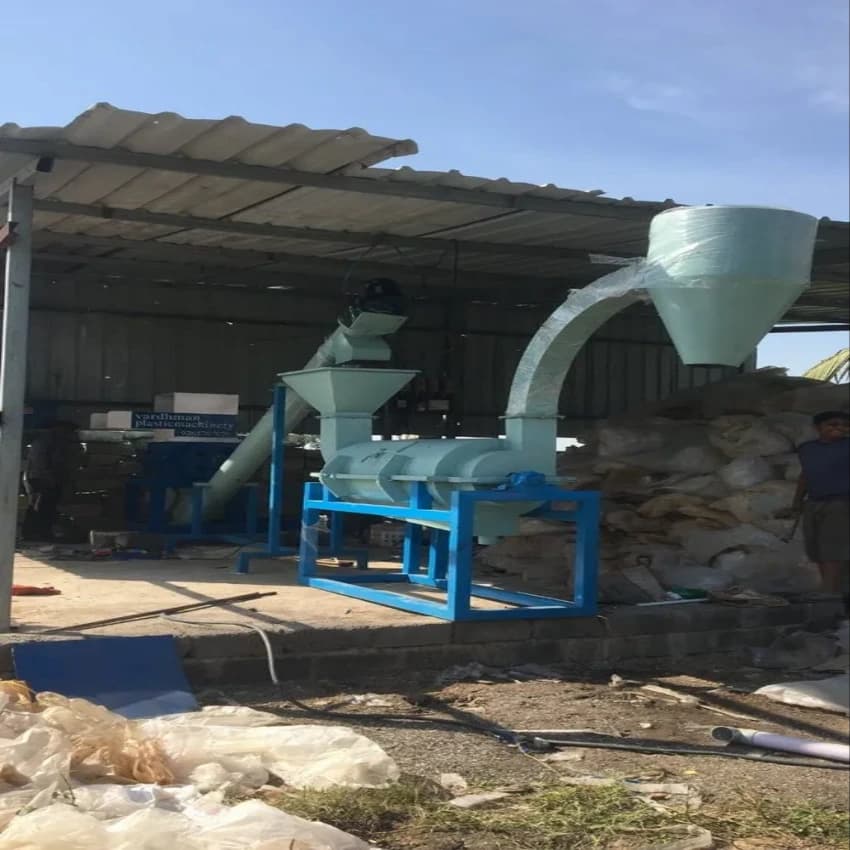 Automatic LDPP Washing Plant, Capacity: 500 kg/hr
