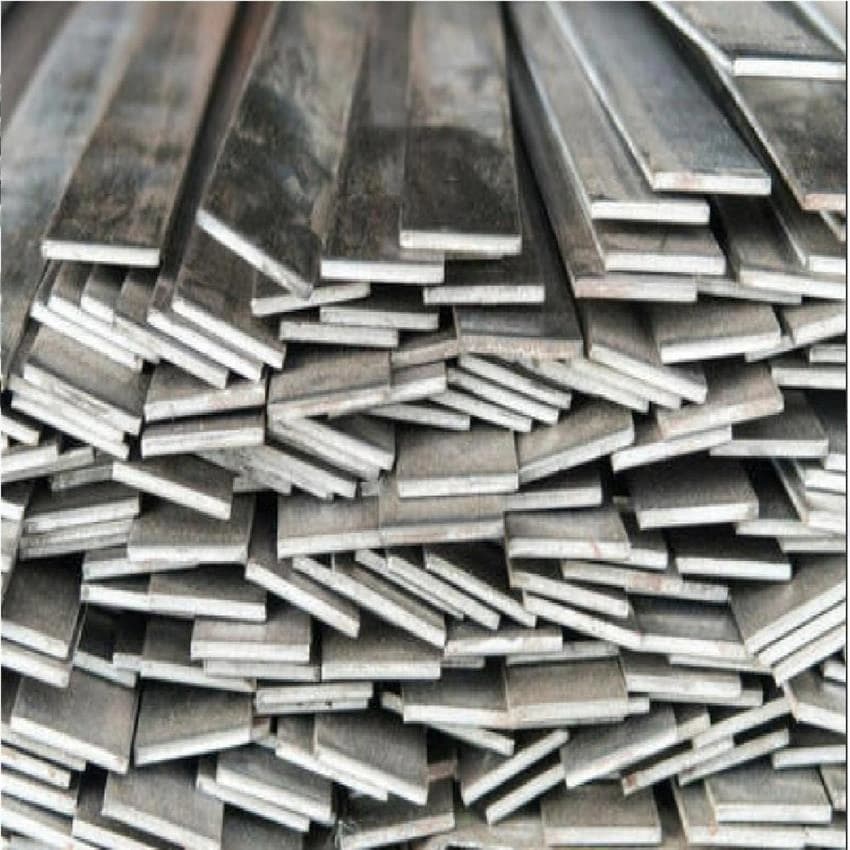Metallic Grey Mild Steel Flat