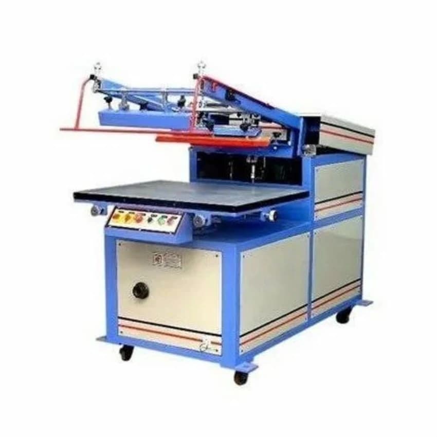 Fabric Spot UV PVC Profile Printing Machine, Automation Grade: Semi Automatic
