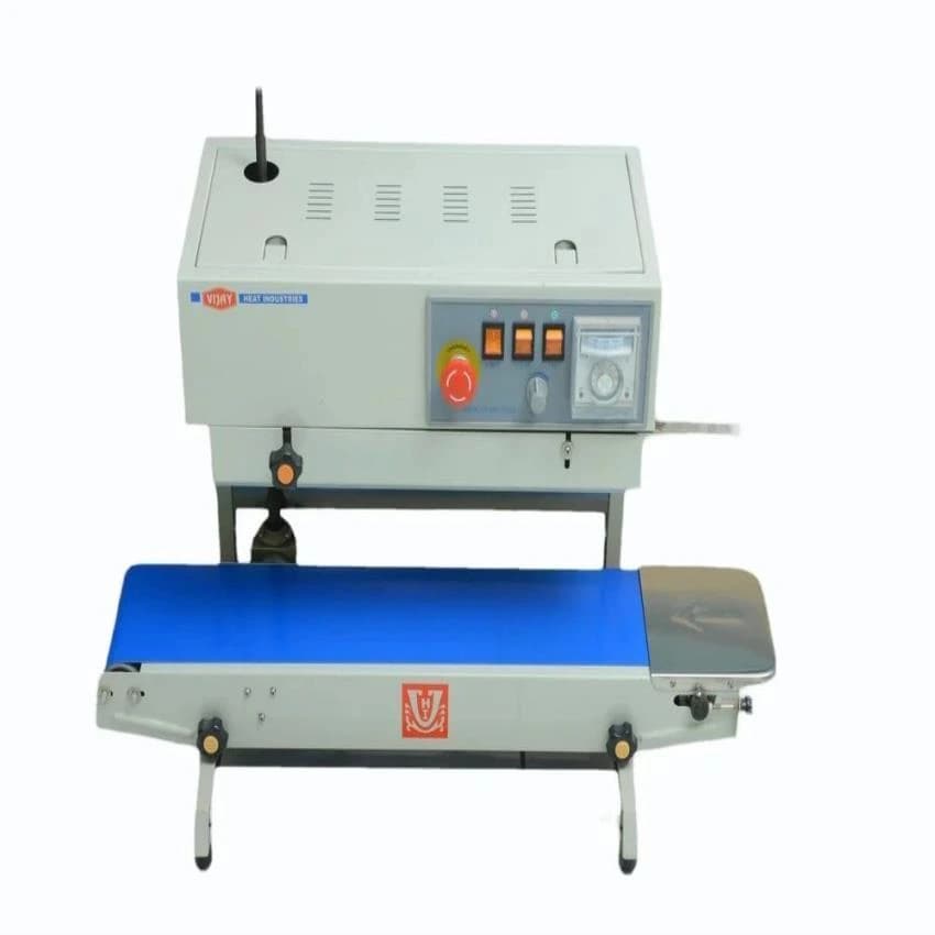 Vijay Semi-Automatic Vertical Band Sealer, 230, Capacity: 2000-3000 pouch per hour