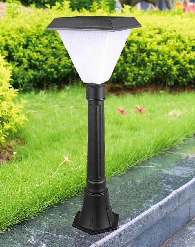 Solar LED Bollard Garden Light