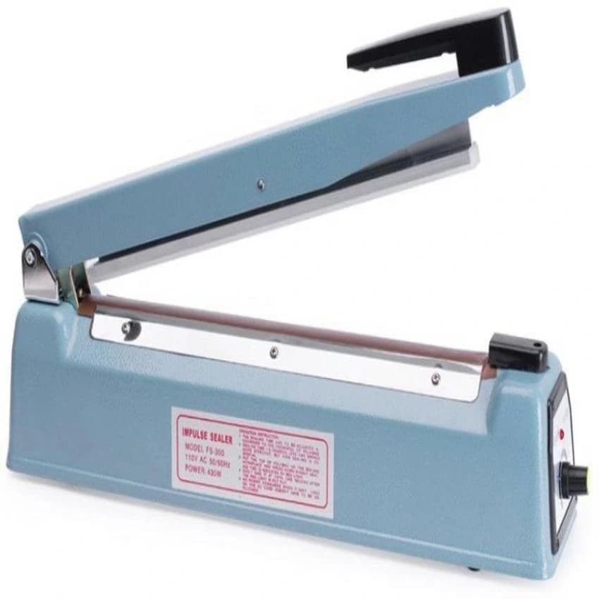 ABUCKS Mild Steel Hand Impulse Sealer 12 Inch 300 Mm, 20 W