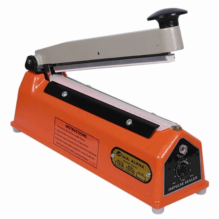 Hand Impulse Sealer, Capacity: 100 pouch/hour