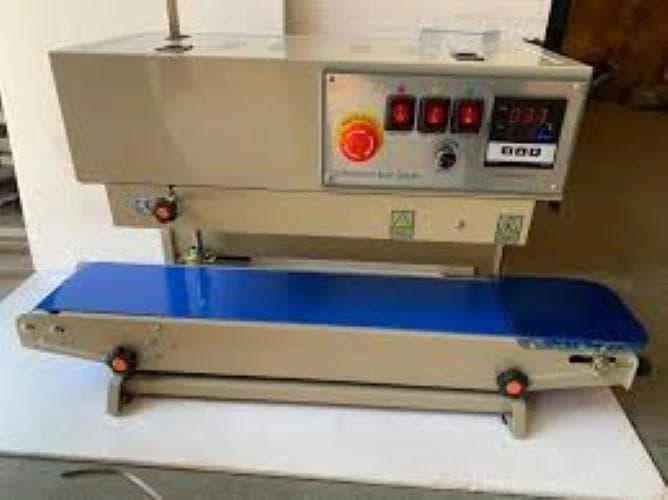 Automatic SS Continuous Band Sealer Machine, Horizontal