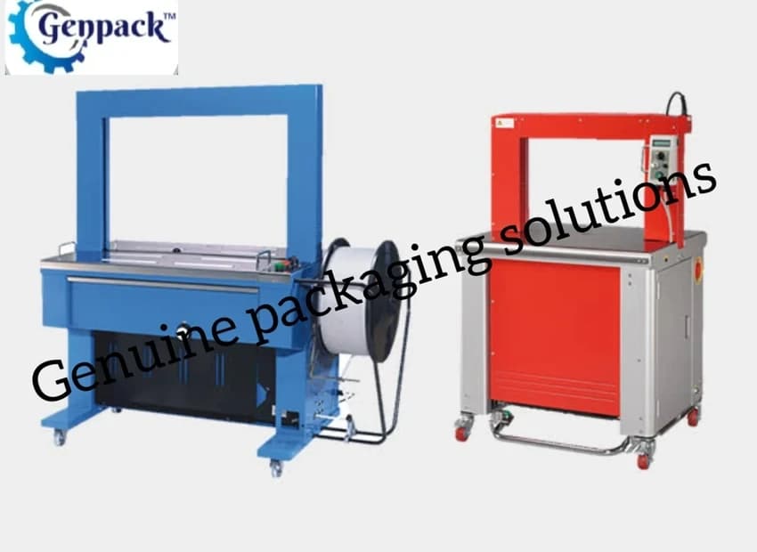 Fully Automatic Free Operated Strapping Machine, 400 - 500 Cartons Per Day