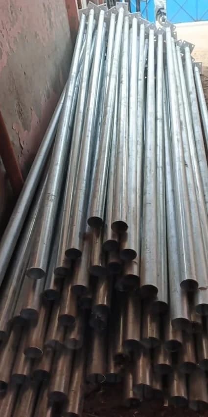 Tubular Street Light Pole, 6 m