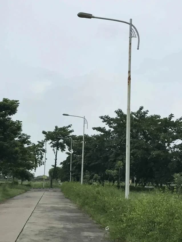 7 m Swaged Tubular Steel Lighting Pole