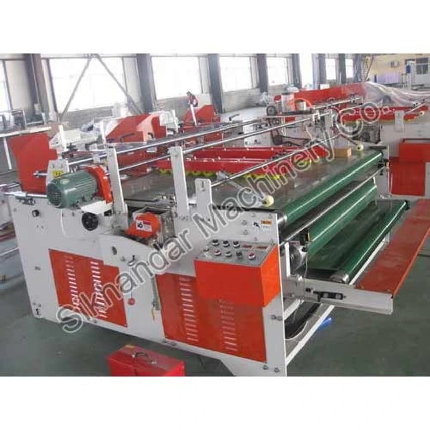 Semi Automatic Gluing Machine