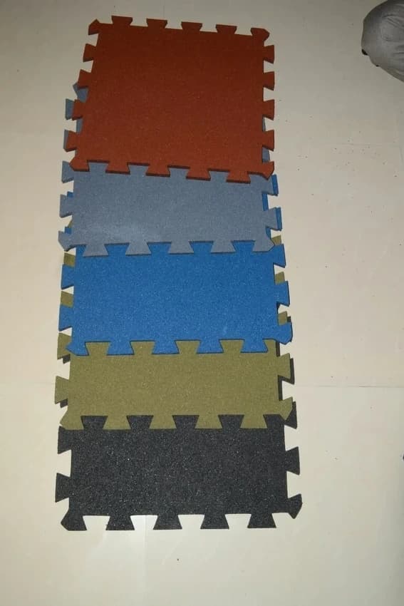 Asian Flooring Matte Finish Rubber Floor Covering