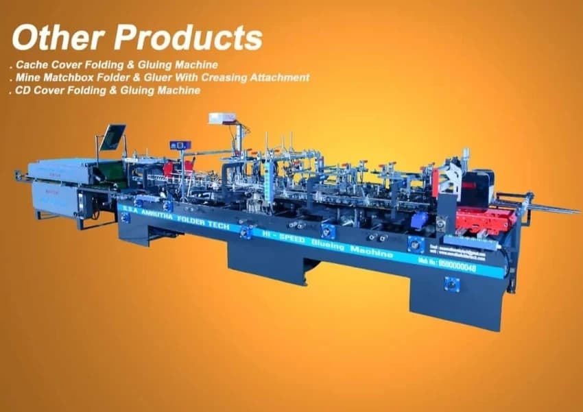 Automatic Carton Pasting Machine