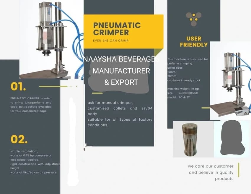 Semi Automatic Ring Pull Cap Sealing Machine, Capacity: 40 BPM
