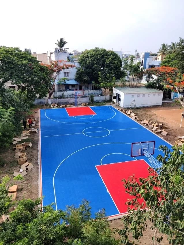 Pp Interlocking Basketball Court