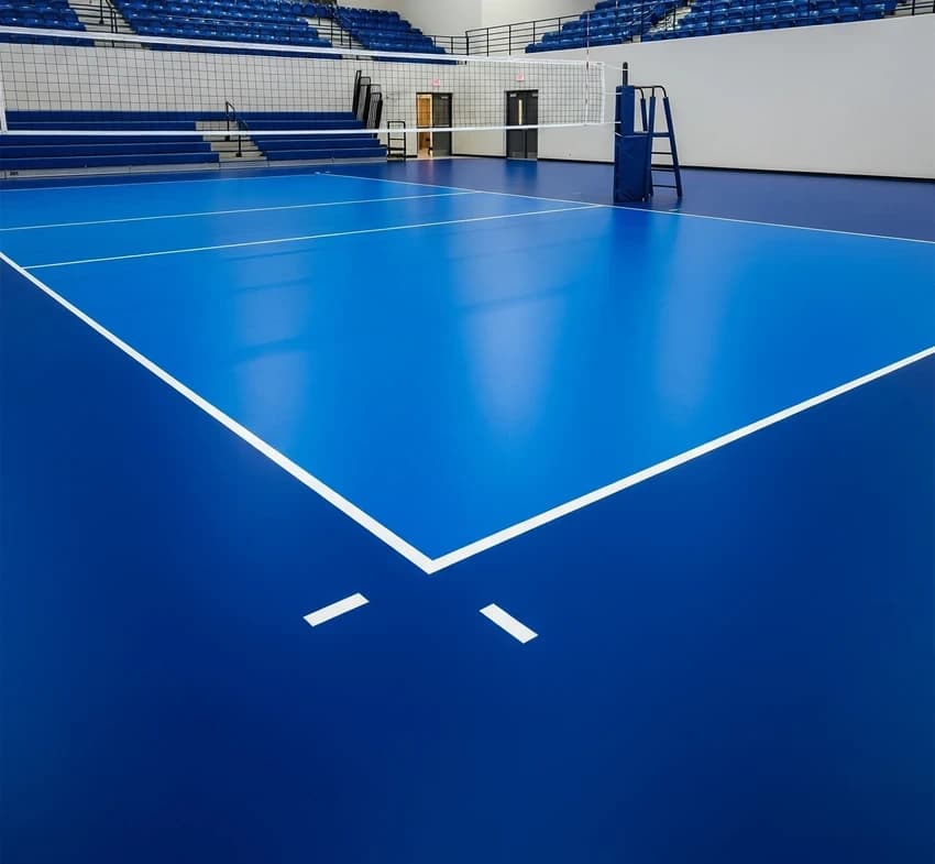 Synthetic Acrylic Volleyball Court Flooring