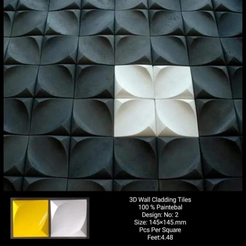 Concrete 3d Wall Tiles