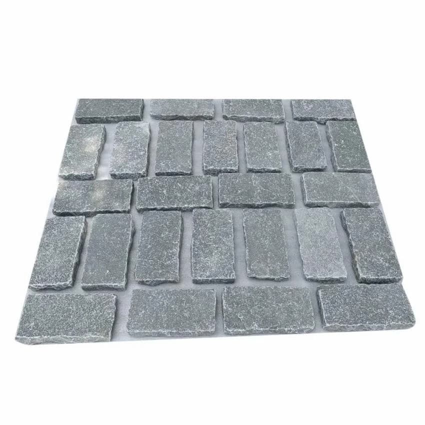 Tandur Grey Tumbled Handcut Stone, For Wall, 100 X 200 X 40 Inch