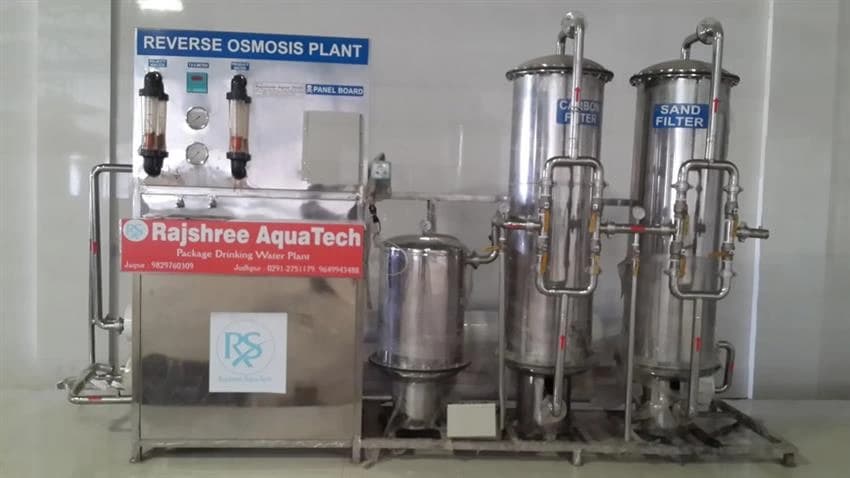 Automatic Packaged Drinking Water Plant, Bottle Filling Capacity: 20 Bottle/min