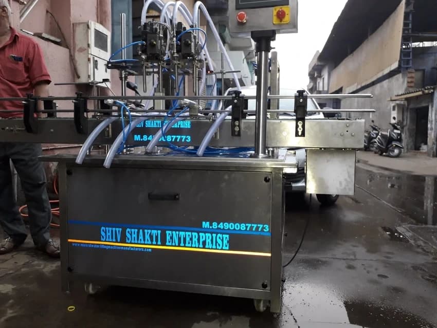 Automatic Vial Filling Machine