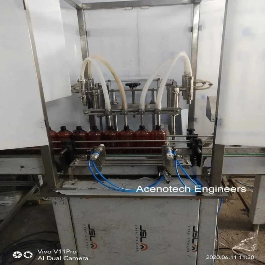 Liquid Detergent Filling Machine